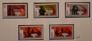 GERMANY DDR  955-59  MNH  COMPLETE SET