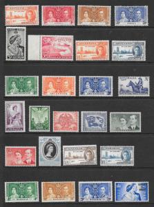 BRITISH COLONIES (444) Omnibus Set Stamps MNH/VLH