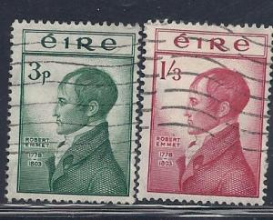 Ireland  #149-150 Set complete (U)  CV $26.35