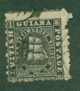 BRITISH GUIANA 50 USED CV $8.50 BIN $4.00