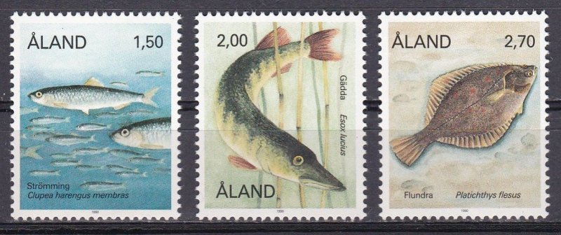 Aland, Fauna, Fishes MNH / 1990