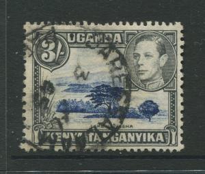 Kenya & Uganda - Scott 82 - KGVI Definitive -1950 - Used - Single 3/- Stamp