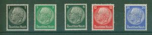 Germany 1933-36 SC. 415,418,419,422,425,M, H.