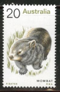  AUSTRALIA Scott 565 MNH** 1974 wombat stamp 