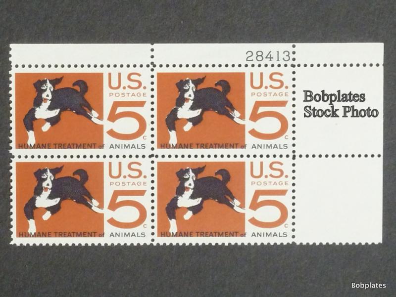 #1307 ASPCA Upper Right  Plate Block 28420 F-VF NH