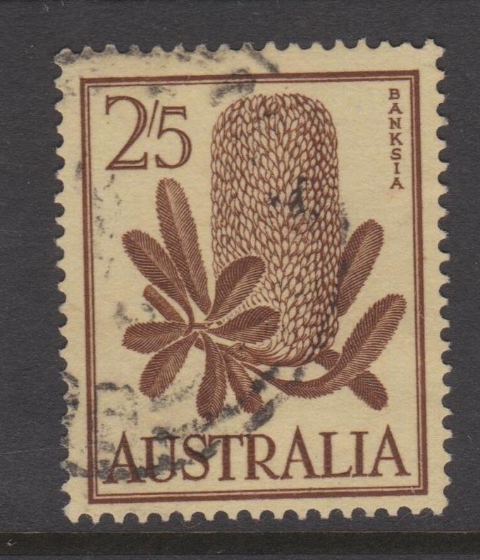 Australia 1960 2/5 Banksia Sc#328 VF Used