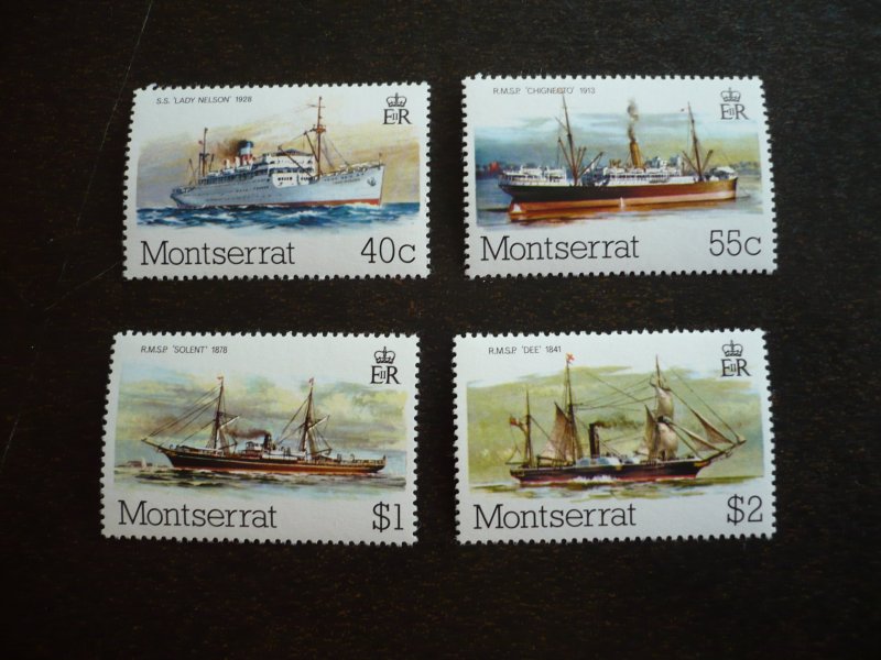 Stamps - Montserrat - Scott# 428-431 - Mint Never Hinged Set of 4 Stamps