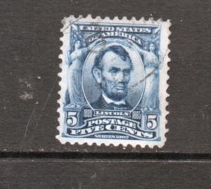 Scott # 304 USED single