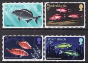 Pitcairn Islands 114-117 Fish MNH VF