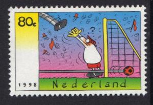 Netherlands  #995  MNH  1998  world cup soccer. football cartoon