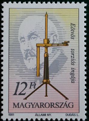 1991 Hungary Scott 3277 Lorand Eotvos MNH
