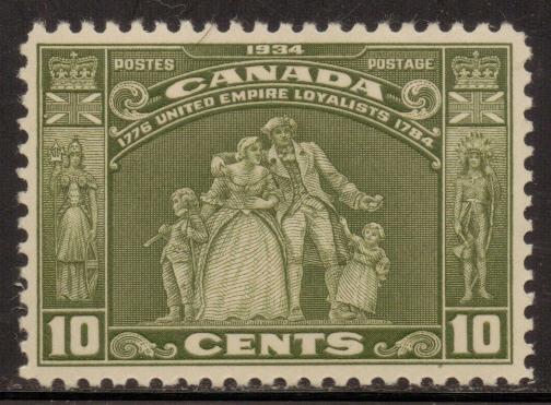 Canada 1934 # 209 Loyalists Monument in Ontario MNH