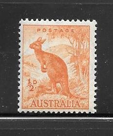 Australia #166 MNH 1942 perf 15x14 Kangaroo Stamp