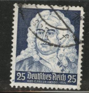 Germany Scott 458 used 1935  Handel stamp