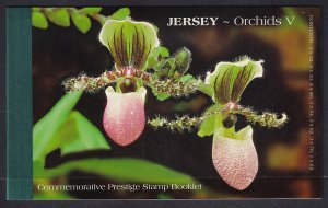 Jersey 1128a-1129a Orchids Booklet MNH VF