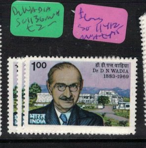 India Dr. Wadia SG 1136 MNH (5etv)