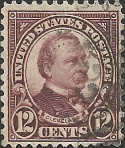 # 693 Used Brown Violet Grover Cleveland