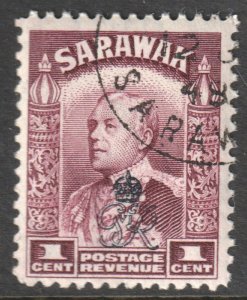 Sarawak Scott 159 - SG150, 1947 GviR Crown Colony 1c used