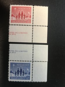 Canada # 434-435 MNH