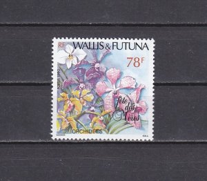 Wallis & Futuna, Scott cat. 392. Mother`s day-Orchids issue.