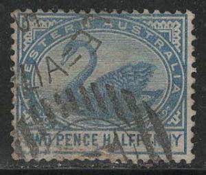 Australia Western Australia Scott # 64, used, wmk sideways