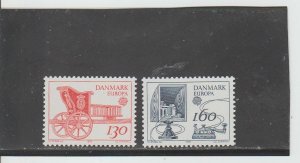 Denmark  Scott#  651-652  MNH  (1979 Europa)