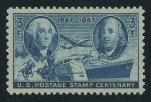 USA 947 - 3 cent Postage Stamp Centenary - Superb Mint never hinged