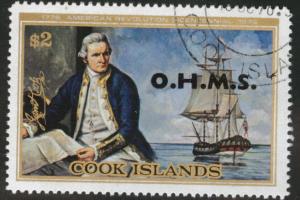 Cook Islands Scott o29 used CTO 1979 OHMS opt stamp CV$2