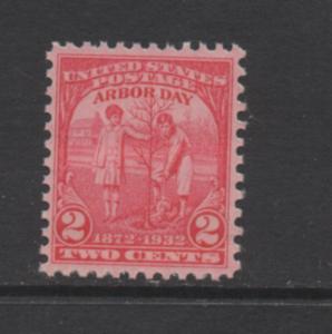 Scott#  717  unused  MNH  OG  Single