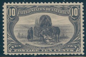 US Scott #290 Mint, VF/XF, Extra Light Hinge