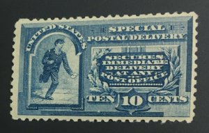 MOMEN: US STAMPS #E2 SPECIAL DELIVERY MINT OG NH LOT #72861*