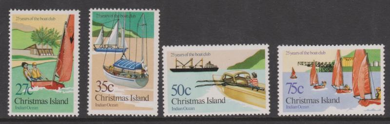 Christmas Island 1983 Sc#138-141MNH