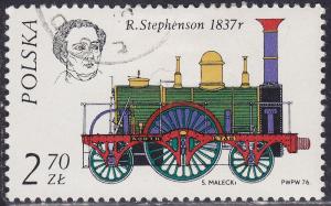 Poland 2147 The R. Stephenson, 1837 2.70zł 1976