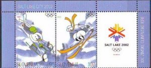 Slovenia 2002 MNH Stamps Scott 482 Sport Olympic Games Skiing