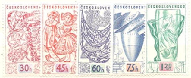 Czechoslovakia 849-853 (M)