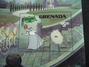 Stamps-Grenada-Scott# 1063-1072 - Mint Hinged Set of 9 Stamps & 1 Souvenir Sheet
