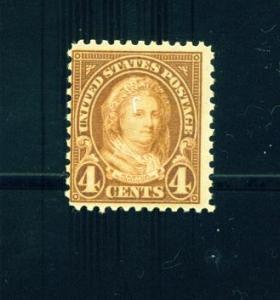 US Sc# 636 MNH VGF Martha Washington 11x10.5