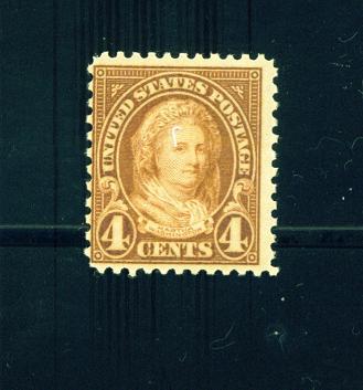 US Sc# 636 MNH VGF Martha Washington 11x10.5