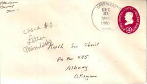 United States, Oregon, Postal Stationery