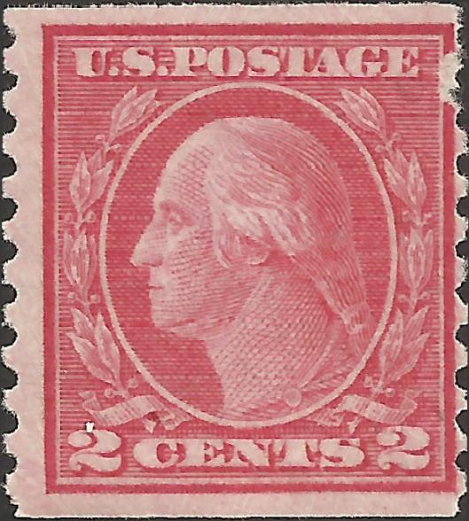 # 492 Mint FAULT Carmine George Washington