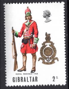 Gibraltar 229 Uniform MNH VF