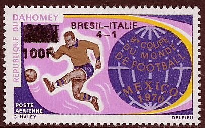 Dahomey #C126 MNH Stamp - World Cup Soccer - Brazil's Victory