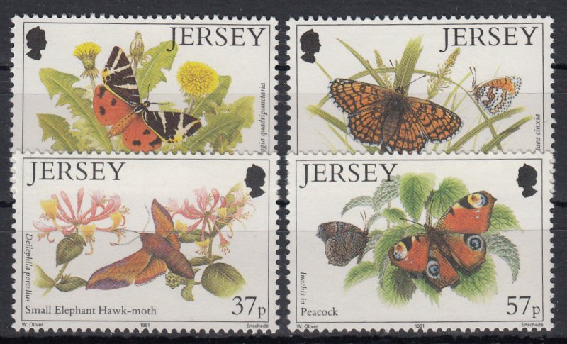 Jersey 1991 Butterflies NHM