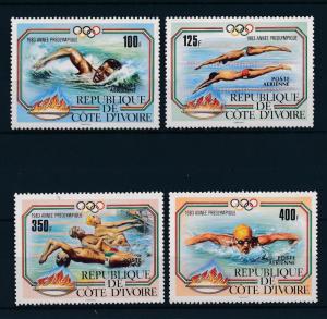 [46605] Ivory Coast 1983 Olympic games Los Angeles Swimming MNH