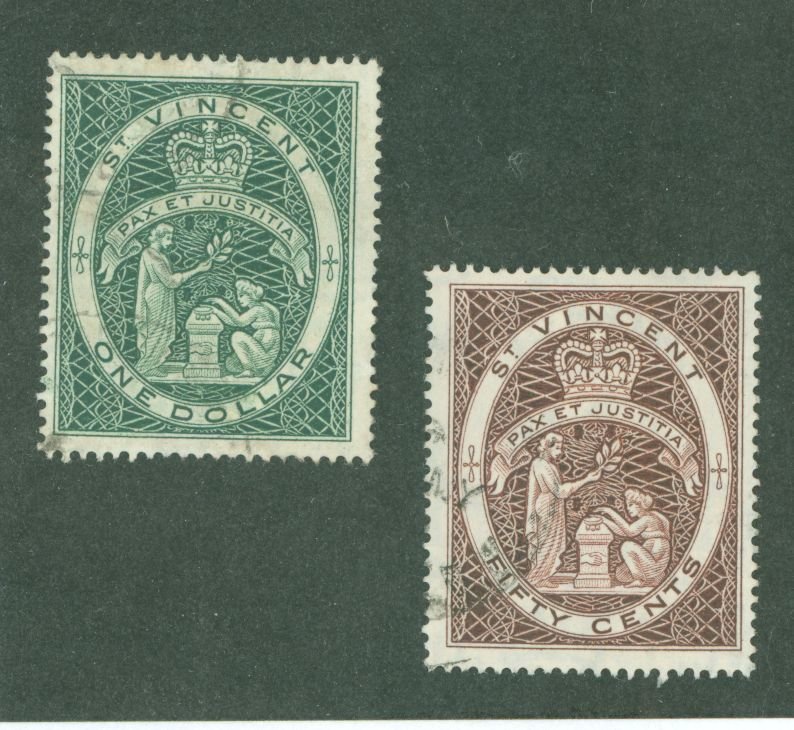 St. Vincent #195-196 Used Single