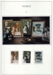 NORWAY 2003/4 Used+Sheets on Pages  (Aprx 50+Items)GOY 93 