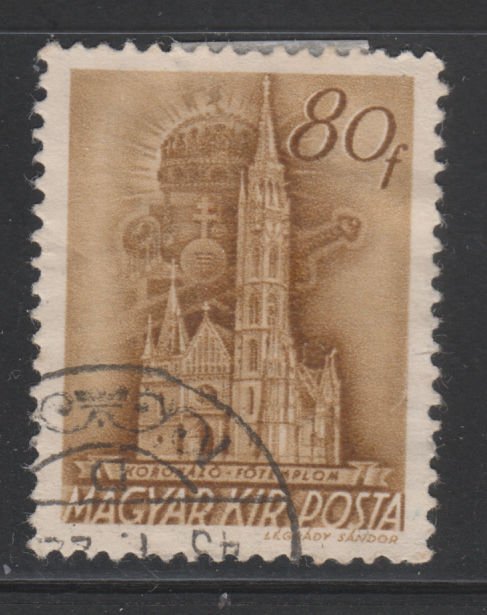 Hungary 596 Coronation Church, Budapest 1943