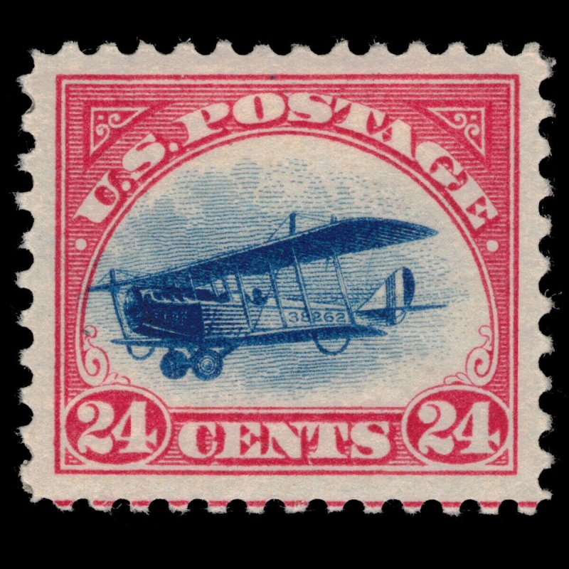 Scott #230 MH CV=$14 Classic Columbian 1 Cent Sighting Land Stamp Deep Blue 