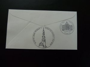 papal flight Vatican czestochowa Pope John Paul II air mail cover 1979