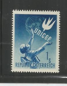 AUSTRIA, 559, MNH, SYMBOLICAL OF CHILD WELFARE